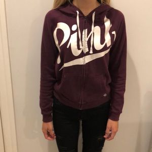 PINK zip up jacket